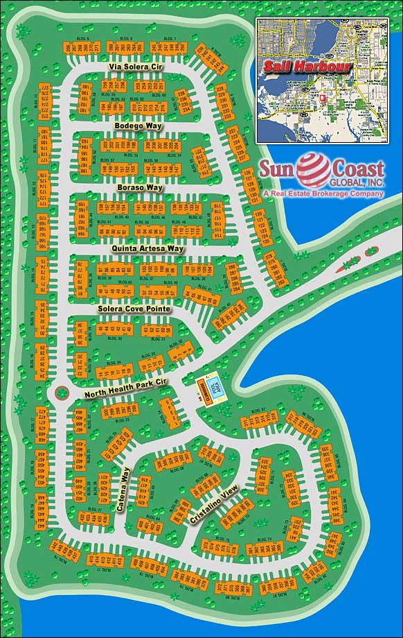 Sail Harbour Overhead Map